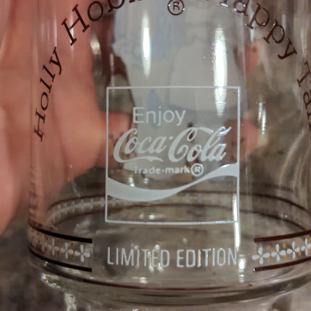 Vintage Holly Hobbie Limited Edition Coke Collectors Glasses- Set of 5